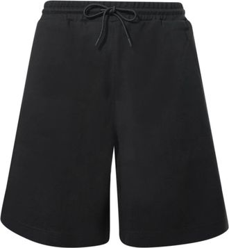 Msgm Double Piqu&eacute; Bermuda Shorts - Heren - Korte Broeken - Zwart - S - Katoen - Korte Broeken