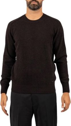 Brooksfield Maglieria Girocollo - - Knitwear - Uomo - Marrone - S