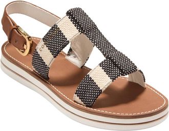 Cole Haan Pich Long Weekender Canvas Sandal