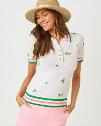 Lilly Pulitzer Suzette Embroidered Sweater