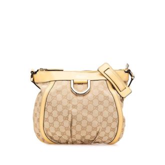 Gucci Pre-owned Gucci GG Canvas Abbey D Ring Crossbody Ladies 203257 02026