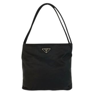 Prada Pre-owned Shoulder Bags, female, Black, Size: ONE SIZE Pre-owned Vintage Shoulder Bag
