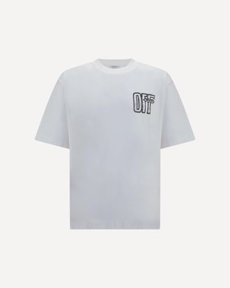 Off-white Motion Arrow Skate T-shirt Male XXL