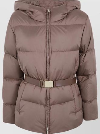 Max Mara belted cropped jacket