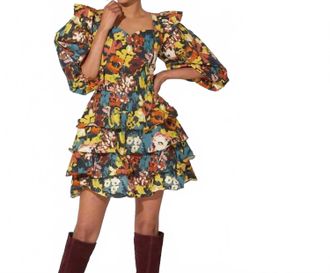 Cleobella Amerie Mini Dress In Monet