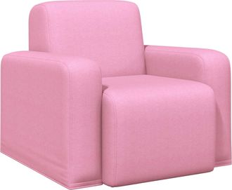 vidaXL Sill&oacute;n Rosa Tela Vidaxl
