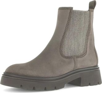 Gabor Chelsea Boot - Dames - Schoenen - Grijs - Maat: 38 EU Leer