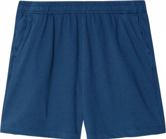 SAVE KHAKI UNITED Mens Supima Fleece Short In Lake