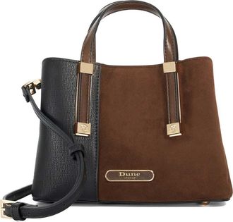 Dune London Dinky Dorry Convertible Crossbody Tote in Dark Brown at Nordstrom
