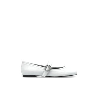 Coperni Ballerinas, female, White, Size: 6 US Ballerina Belt Flat