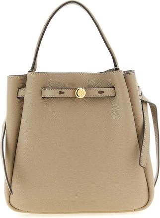 Tory Burch Romy Bucket Bag - Dames - Handtassen - Beige - ONE Size - Leer - Tassen