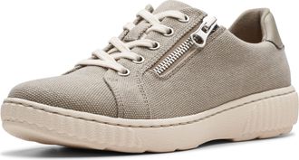 Clarks Womens Caroline Echo Trainers, stone, 3.5 UK