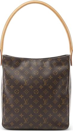 Louis Vuitton Borsa a spalla Looping GM con monogramma 2006 - Marrone