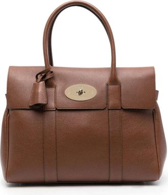Mulberry Bayswater Handtas - Dames - Handtassen - Bruin - ONE Size - Leer - Tassen