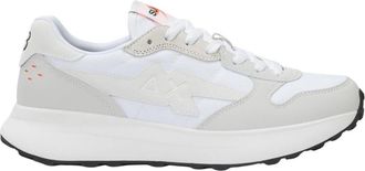 Sun 68 Niki 4.0 Solid - Heren - Sneakers - Wit - 46 EU - Katoen - Schoenen