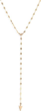 Lana Jewelry Vista 14K Gold Solo Cluster Diamond Y Necklace in Yellow at Nordstrom