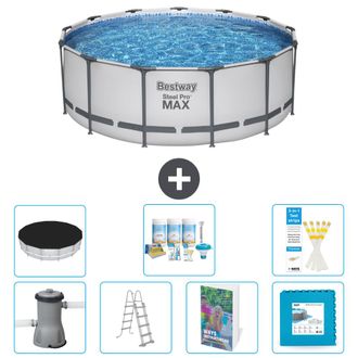 Bestway Piscina Bestway Steel Pro Max Redonda - 427x84 Cm - 8-piezas S536