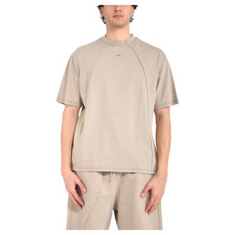 A-Cold-Wall* T-Shirts, male, Beige, Size: 2XL Millbank T-Shirt