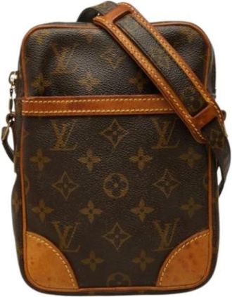 Louis Vuitton Pre-owned Vintage Monogram Schoudertas - Dames - Vintage Schoudertas - Bruin - ONE Size - Leer - Vintage