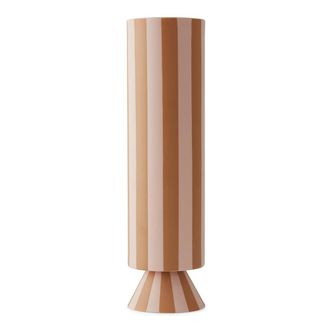 OYOY Toppu Vase, &Oslash; 8,5 x H 31 cm, rose / caramel