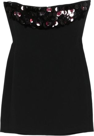 DAVID KOMA Sequin-embellished Strapless Dress