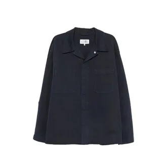Maison Margiela Concealed-fastening Patch-pocket Shirt Jacket