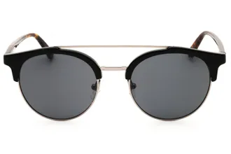 GANT GA7112 Round Acetate Sunglasses - Black