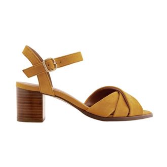 Maison Toufet Schoenen, Dames, Geel, 38 EU, Leer, Antonella Sandal