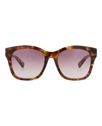 Chlo&eacute; Square-Frame Recycled Acetate Sunglasses