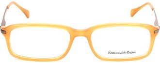 Ermenegildo Zegna Zegna Ezvz351906 Amber Rechthoekige Zonnebril