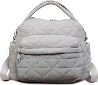 Generic Quilted Convertible Mini Backpack - 3-in-1 Handbag, Shoulder Bag & Daypack for Women, Lightweight Cloth Bag with Multi-Pocket