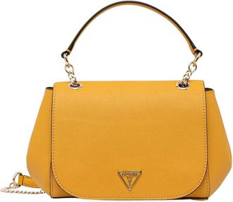 Guess Talent Schoudertas - Dames - Handtassen - Geel - ONE Size - Leer - Tassen