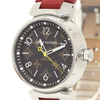 Louis Vuitton Pre-owned Vintage Polshorloge - Dames - Vintage Horloges - Bruin - ONE Size - Leer - Vintage