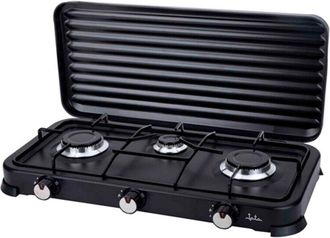 Jata Hornillo De Cocina 3 Quemadores Jata Jecg2703 Negro