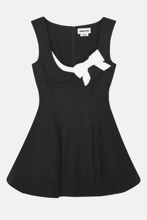 Shushu/Tong Abito Svasato Con Fiocco Laterale