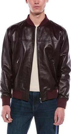 Isaia Leather Jacket