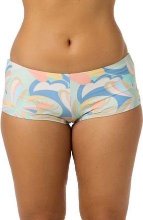 O'Neill Butterfly Geo Surfs Up Swim Shorts in Blue Multi Colored at Nordstrom, Size Xx-Large