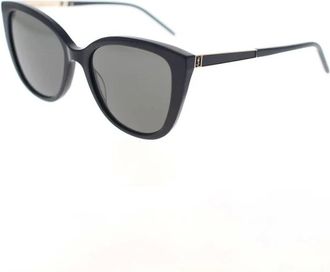 Saint Laurent Dames, Accessoires, Zwart, Maat: 55 MM Leer