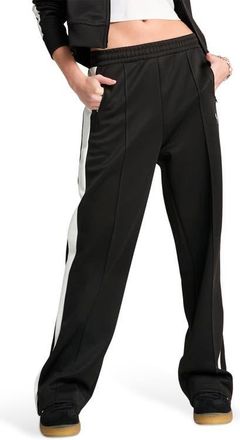 Puma T7 Always On Straight Track Pants in Puma Black at Nordstrom, Size X-Large