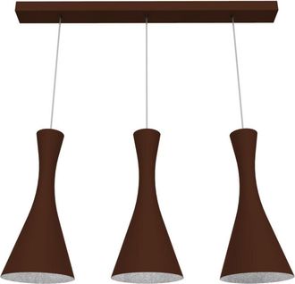 Lumicom Jaqueline L&aacute;mpara De Techo Lineal Corten Hoja