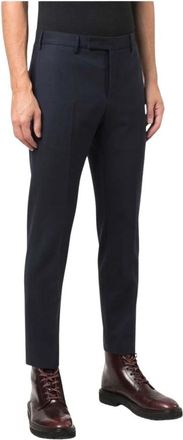 Pantaloni Torino Pantalone - Heren - Nette broeken - Blauw - 2XL - Leer - Broeken