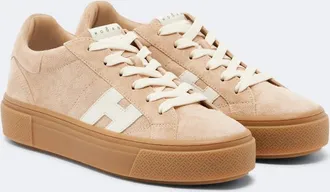 Hogan Crosswind suede platform sneakers