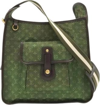 Louis Vuitton Pre-owned Monogram Mini Shoulder Bag - Dames - Vintage Schoudertas - Groen - ONE Size - Vintage