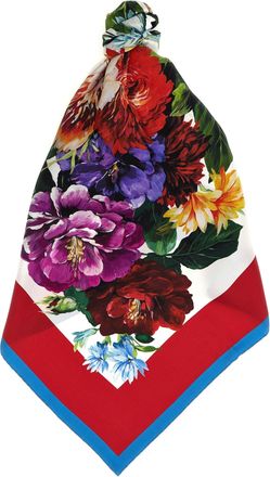 Dolce & Gabbana Multicolore Zijden Foulard