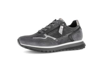 Gabor Womens 76.378.67 Trainers, Graphite Antique Silver 40, 35.5 EU Weit