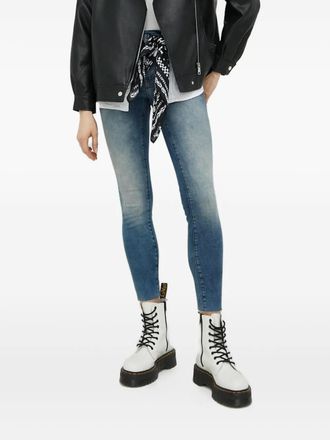 G-Star 3301 jeans met franje afwerking - Blauw