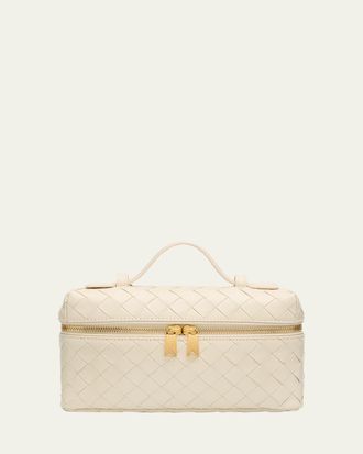 Bottega Veneta Bang Bang Vanity Intrecciato Leather Crossbody Bag