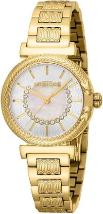 Roberto Cavalli Eclira Mother of Pearl Dial Mens Watch RC5L137M0045