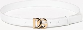 Dolce & Gabbana Belt DOLCE & GABBANA Woman color White