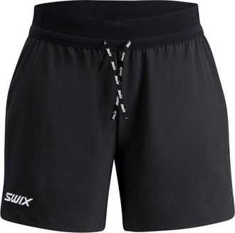 Swix Force Shorts 5-Inch Laufshorts f&uuml;r Damen | schwarz